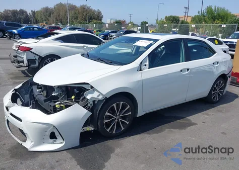 2017 Toyota Corolla Xse из США, поврежденный, VIN 5YFBURHE1HP639944